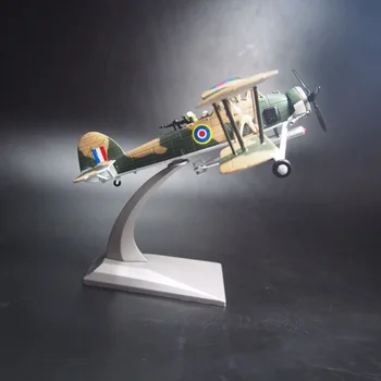 1:72 Rozsahu francúzsky L2 Mečiar Útok Zliatiny Simulácia druhej Svetovej Vojny Biwing Bojové Lietadlá Model Kolekcie Hračky, Darčeky