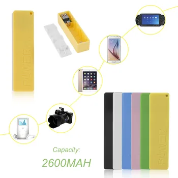 18650 2600mAh, USB Power Bank Nabíjačka Prípade Box DIY Pre iPhone Pre Chytré telefóny, MP3 Elektronické Mobile Nabíjania