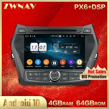 2 din Android 10.0 obrazovke Auto Multimediálny prehrávač Pre Hyundai IX45 2014-2018 auto video, rádio stereo GPS navi základnú jednotku auto stereo