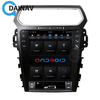 2 din android Auto DVD Multimediálny Prehrávač Pre Ford Explorer 2011-2019 Rádio GPS Navigácie DVD Prehrávač obrazovka, vertikálne