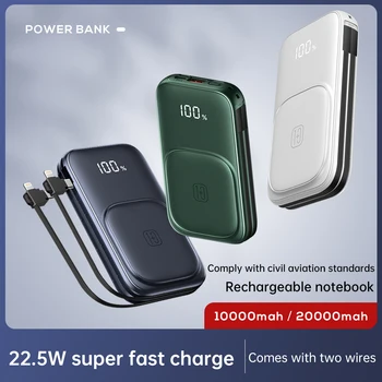 20000mAh Magnetické Qi Bezdrôtová Nabíjačka Power Banky pre iPhone 12 Samsung S21 Xiao Poverbank PD 20W/22.5 W Rýchle Nabíjanie Powerbank