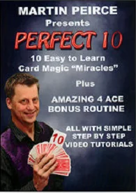 2021 Ideálny 10 Martin Peirce Magické Triky