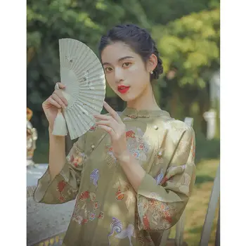 2023 jeseň nové čínske tradičné šaty qipao ženy elegantné party šaty vintage qipao bežné denné šaty orientálne šaty pd