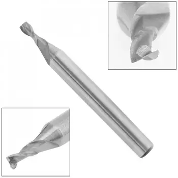 3 mm 2 Flauta HSS Konci Mlyn Fréza s Super Pevný Rovný Ramienka pre CNC Formy Spracovania