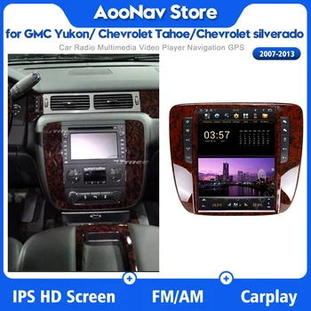 Android autorádia pre GMC Yukon/ Chevrolet Tahoe/Chevrolet silverado na roky 2007-2013 stereo prehrávač obrazovka, bezdrôtové carplay vedúci jednotky