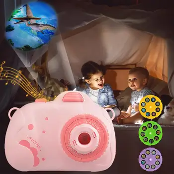 Baterka Projektor Pochodeň Dieťa Spí Príbeh Knihy, 24 Modelov Dinosaurov Morského Sveta Projektor Svetlo Raného Vzdelávania Hračky Pre Deti