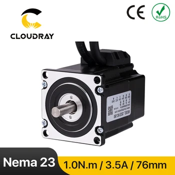 Cloudray Nema 23 Stepper Motor 1.0 N. m 3.5 Uzavretej Slučky Stepper Servo motor s Encoder pre CNC Router Gravírovanie Frézovanie Stroj