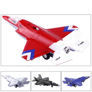 Diecast zliatiny vytiahnuť späť F-35B stealth fighter model,1:100 lietadiel model hračka,simulácia zvuku a svetla lietadla,doprava zdarma
