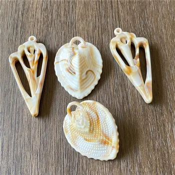 Ju Yuan 10pcs Akryl Shell Conch Prívesok na Šperky, Takže DIY Náramok, Náhrdelník Príslušenstvo Tichom Zadarmo Funkcie