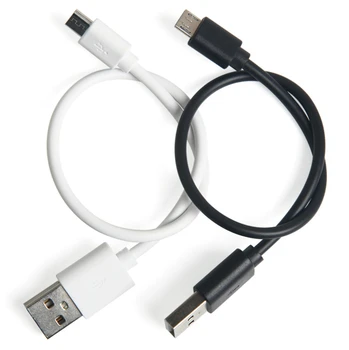 Krátke 25 cm Rýchle Nabíjanie Kábel Typu C Micro USB Sync Kábel Nabíjačky Line Drôt Pre iPhone Samsung Smart Telefóny