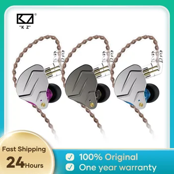KZ ZSN Pro Metal Headset 1BA+1DD Hybridné Technológie Káblové Slúchadlá S Mikrofónom Do Uší Monitor Šport HiFi Slúchadlá Slúchadlá