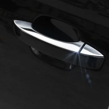 Kľučky Na Dvere Dekorácie Kryt Flitrami Nehrdzavejúcej Ocele Doorknob Nálepky Výbava Pre Audi A6 C6 C7 A7 2012-18 S6 S7