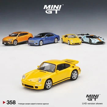 MINI GT 1:64 Model Auta RUF MP Výročie Kvet Žltý - MGT00358-LHD