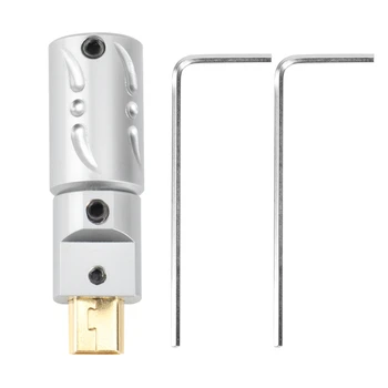 MN08 Pozlátené MINI USB Konektor Mechanické Klávesnice Zvuková Karta Jack Chvost Zásuvky Konektora DIY Mini Plug Zváranie