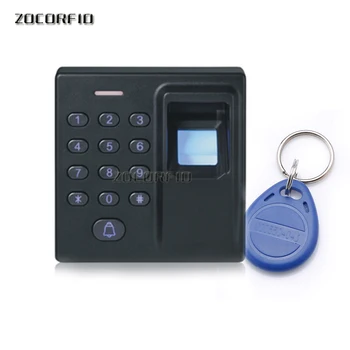 Najnovšie D1 Fingerprint Access Control system /heslo +125KHZ ID karty prístup +10pcs ID karty, žiadny softvér
