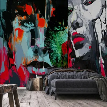 obývacia izba dekor vlastný 3 d moderné tapety studio ploche abstraktné bar nástenné maľby domova foto tapety na pozadie steny