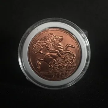 Plechová Škrupina Queen Victoria Staroveké Mince (Chvost, Meď) Kúzla Ilúzie, Kúzelník Príslušenstvo Zobraziť Zmiznúť Mince Magia