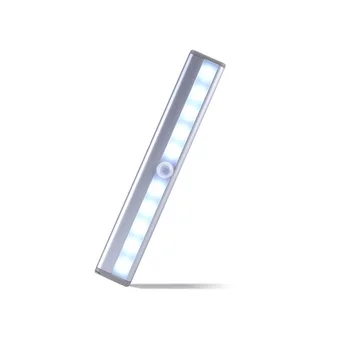 Pohybový Senzor LED Nástenné svietidlo Zariadenie Steny Ľahké Hliníkové Nočné Svetlo