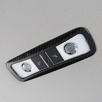 Pre Honda Accord 10. 2018 2019 ABS Matný/Uhlíkových vlákien Auto Zadné čítanie Tienidlo panel Kryt výbava Príslušenstvo auto styling 1pcs