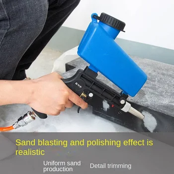 Prenosné Ručné Sandblasting Zbraň, Vysoko-tlakové Formy Sklo Rám Železa Časti Odstraňovanie Hrdze