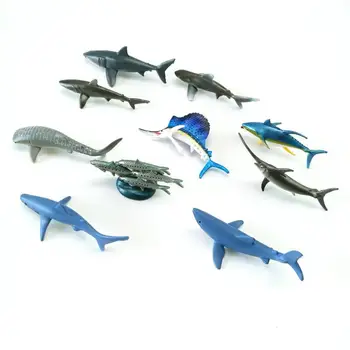 pvc obrázok Skutočnú simuláciu modelu hračka shark nastaviť