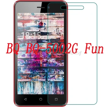 Smartphone 9H Tvrdeného Skla pre BQ BQ-5002G Zábava SKLO v nevýbušnom Ochranný Film Screen Protector kryt telefónu