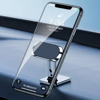 Tvare T-360-Stupňové Otáčanie Auta Magnetické Mobilný Telefón Držiak Navigácie Držiak Stojan Pre iPhone 11 12 Pro Xiao Huawei Redmi