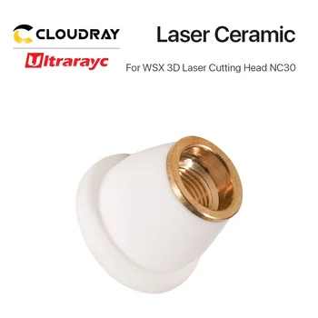 Ultrarayc Laser Keramické 3D Rezanie Hlavu Dia.13mm Závit M5 Výške 10,5 mm drziak pre WSX 3D NC30