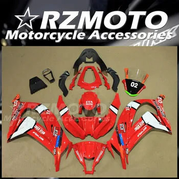 Vstrekovanie Nový ABS Horské Kit vhodný pre Kawasaki Ninja ZX10R 2011 2012 2013 2014 2015 11 12 13 14 15 Skriňa nastaviť Red White