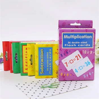 Vyučovanie matematiky Karty Vzdelávacie Náplň do Prázdneho Matematika Karty Hračky Deti Deti Predškolského Nástroj