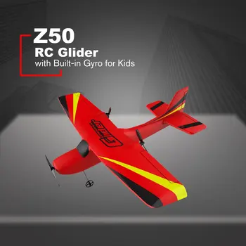 Z50 2.4 G 2 350 mm Micro rozpätie krídel Diaľkové Ovládanie RC Vetroň Lietadlo Lietadlo s Pevnými krídlami EPP Drone s Vstavaný Gyroskop pre Dieťa