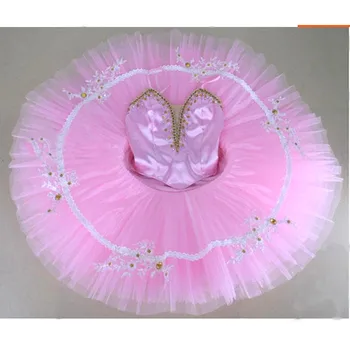 Zákazku Ružová Balet Tutu Dospelých Baletné Šaty Deti Balet, Maloobchod, Veľkoobchod Drop Shipping Baletné Sukne