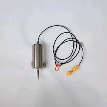 geophone 1Hz Vertikálne v kovové pôdy prípade Split Jar Konektor, Nízka frekvencia geophone 1 Hz, Vysoká citlivosť 200v/m/s