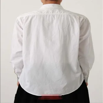 Plus-veľkosť pánske košele !Nový trend mužov voľné osobnosti tričko dlhý rukáv univerzálne tričko štyri ročné obdobia módna bunda top