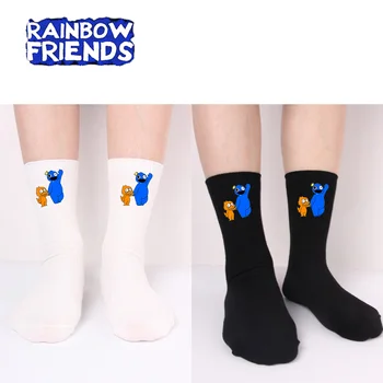 Rainbow Priateľmi Pančuchy pre Dievčatá a Chlapcov Deti Módne Trendy Teplé Pletené Bavlnené Ponožky Jesenné A Zimné Športy, Priedušná