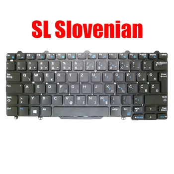 SL Slovinský Klávesnica Pre DELL Latitude E5250 5250 E5270 E7250 7250 E7270 3160 3150 7350 2-v-1 0N26Y7 N26Y7 Bez Podsvietenia