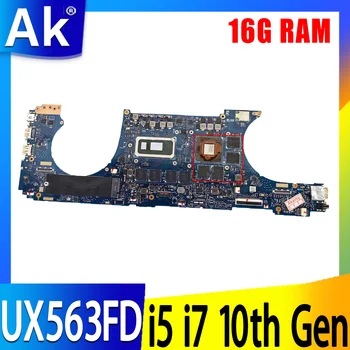 UX563FD Doske Pre Asus ZenBook Flip 15 UX563FD UX563F BX563FD RX563FD Notebook Doske i5 i7 10. Gen CPU GTX1050 16 G-RAM